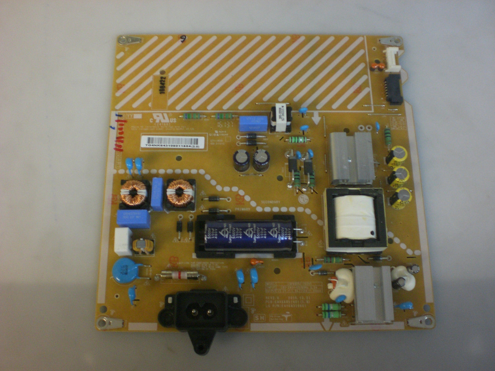 LG EAY64310601 Power Supply Board 49LH5700-UD.AUSGLOR tested
